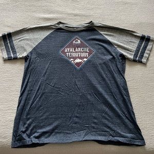 Mens Colorado Avalanche Fanatics T-Shirt XXL